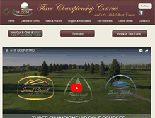 Tablet Screenshot of golfif.com